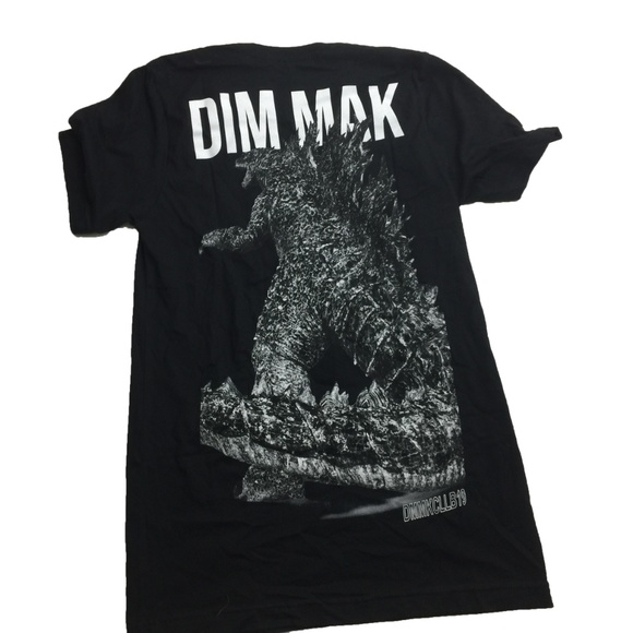 Dim Mak Collection Black Godzilla T-Shirt Size S - Picture 3 of 3